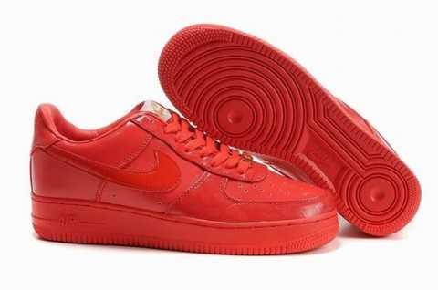 air force one rouge homme